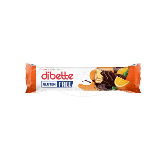 Dibette narancs ízű krémmel töltött ostya frukt.glutment 26g