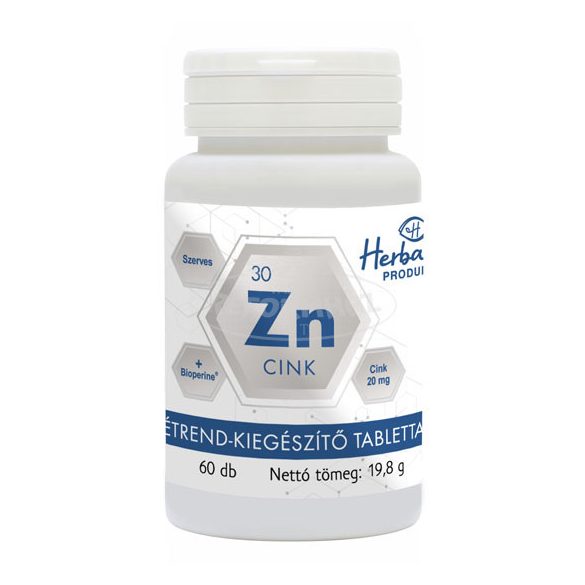 HerbalProdukt Szerves Cink 30x