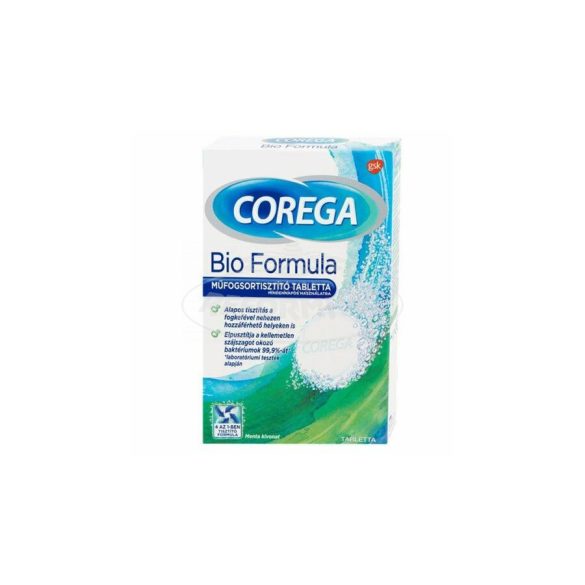 Corega Bio Formula műfogsortisztító tabletta 108x