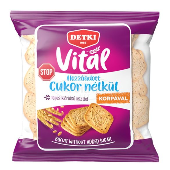 Detki Cukor Stop Vital háztartási keksz 180g