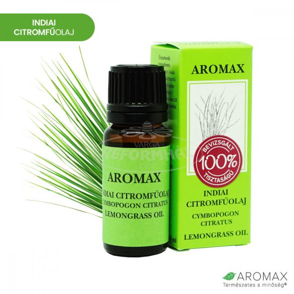 Aromax Bio Indiai citromfű olaj 10ml