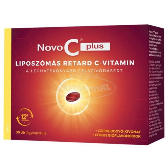 Novo C plus Liposzómás Retard c-vitamin kapszula 300mg 30x