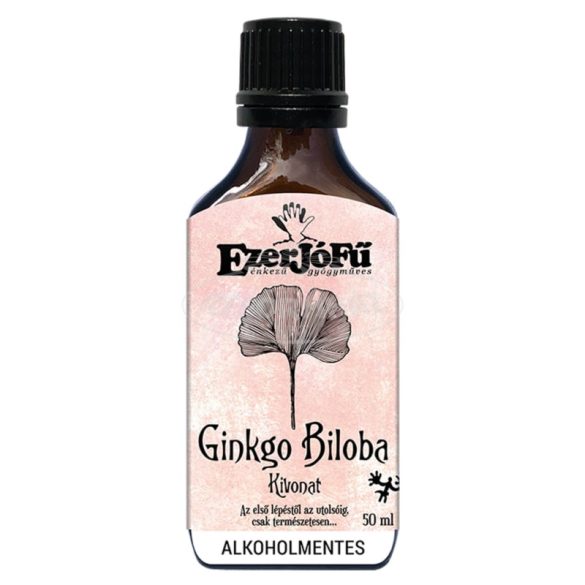 Ezerjófű Ginkgo Biloba egzotikus kivonat 50ml