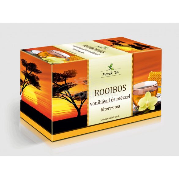 Mecsek Rooibos tea vaníliával és mézzel 20x1,5g 20x