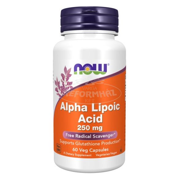 Now Alpha Lipoic Acid 250mg 60x