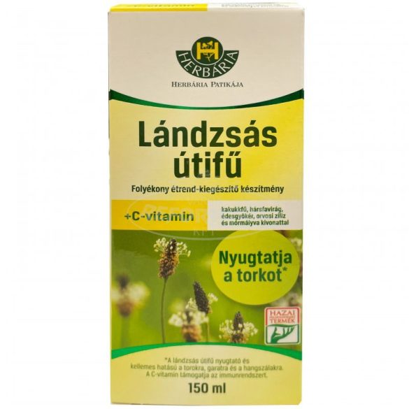 Herbária Lándzsás útifű szirup 150ml