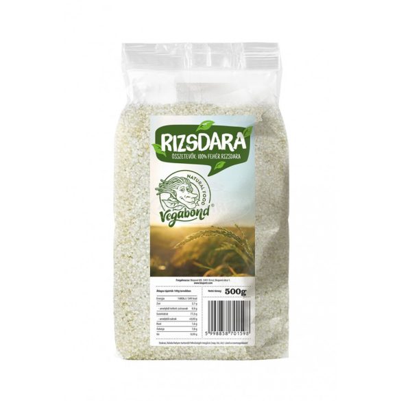 Vegabond Rizsdara gluténmentes 500g