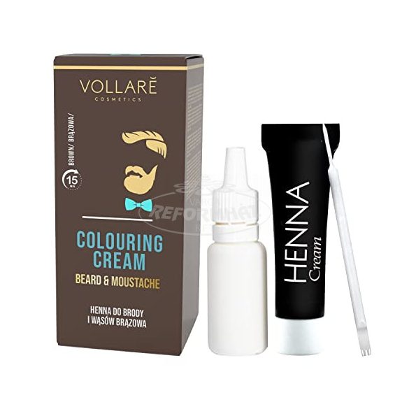 Vollaré szakáll-és bajusz színező krémfesték barna 30ml