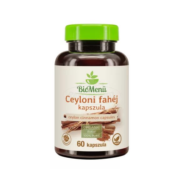 Biomenü Bio Ceyloni fahéj kapszula 792mg 60x