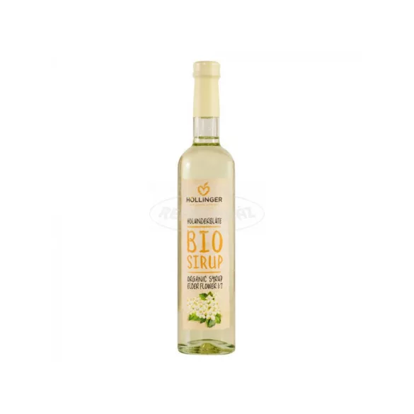 Höllinger bio Bodzaszörp 500ml