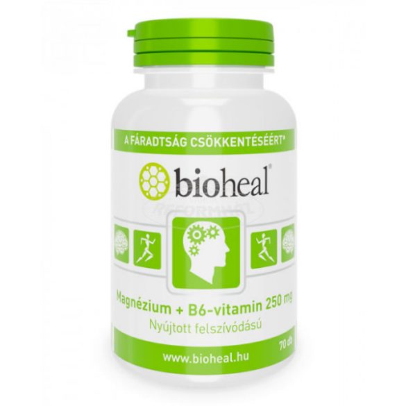 Bioheal szerves Magnézium+B6 vitamin tabletta 70x