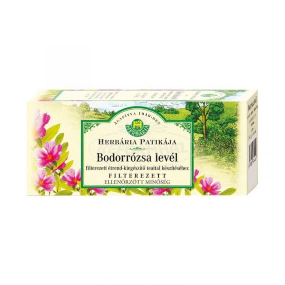 Herbária Bodorrózsa filteres tea 25x1g 20g