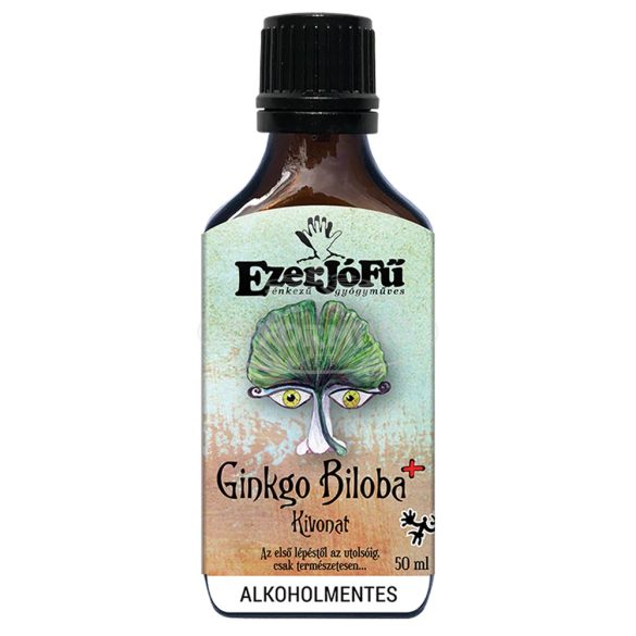 Ezerjófű Ginkgo Biloba+ glicerines kivonat 50ml