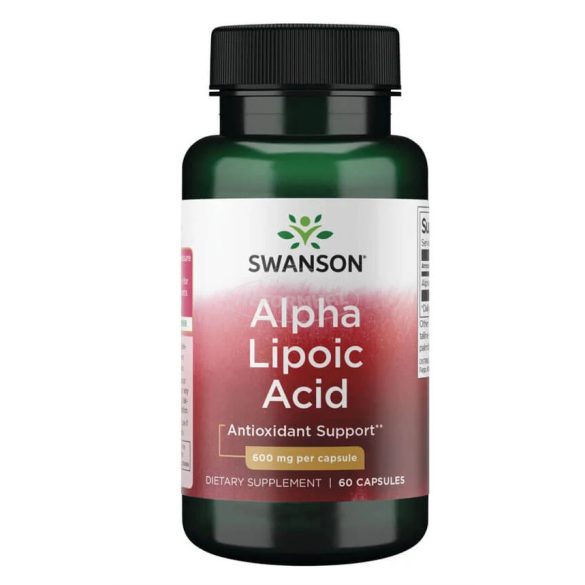 Swanson Alpha Lipoic acid 600mg kapszula 60x