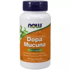Now Dopa Mucuna capsula  dopamin 90x
