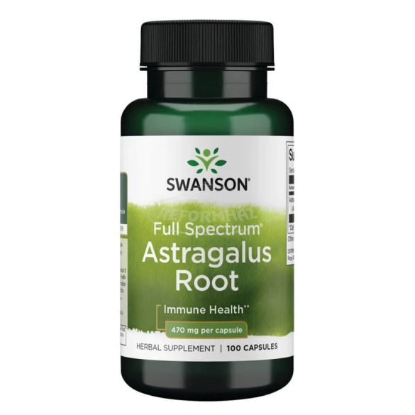 Swanson Astragalus kapszula 470mg 100x