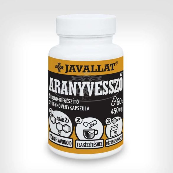Javallat Aranyvessző herba kapszula 60x