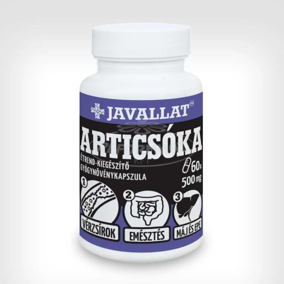 Javallat articsóka levél kapszula 60x