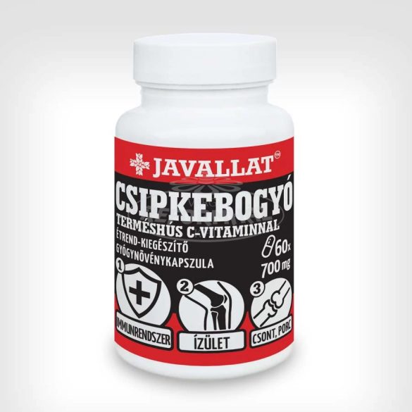 Javallat csipkebogyó terméshús kapszula 60x