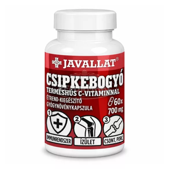 Javallat csipkebogyó terméshús kapszula 60x