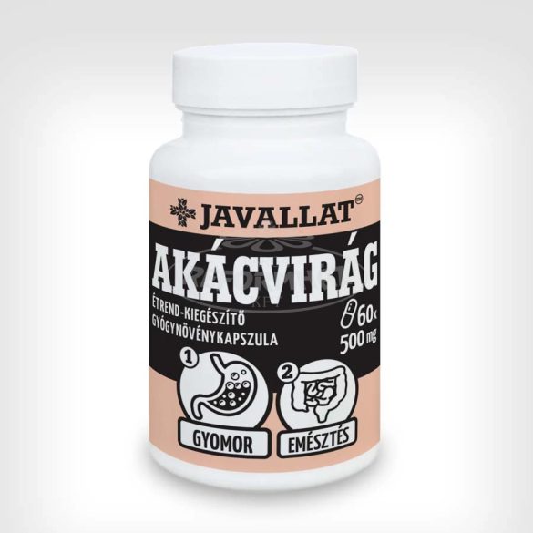 Javallat akácvirág kapszula 60x
