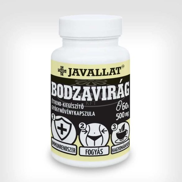 Javallat bodza virág kapszula 60x