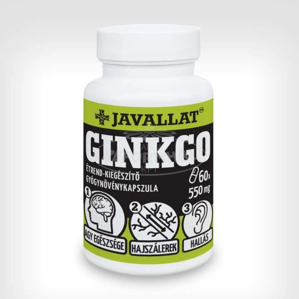 Javallat ginkgo biloba kapszula 60x