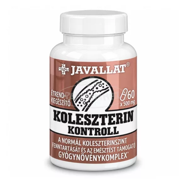 Javallat komplex koleszterin kontroll kapszula 60x