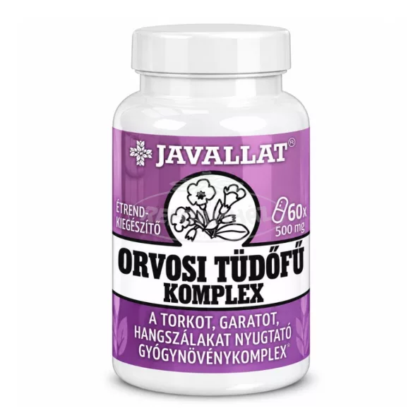 Javallat komplex orvosi tüdőfű kapszula 60x