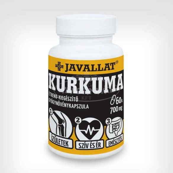 Javallat kurkuma kapszula 60x