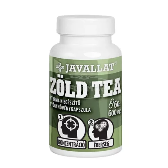 Javallat zöld tea levél kapszula 60x