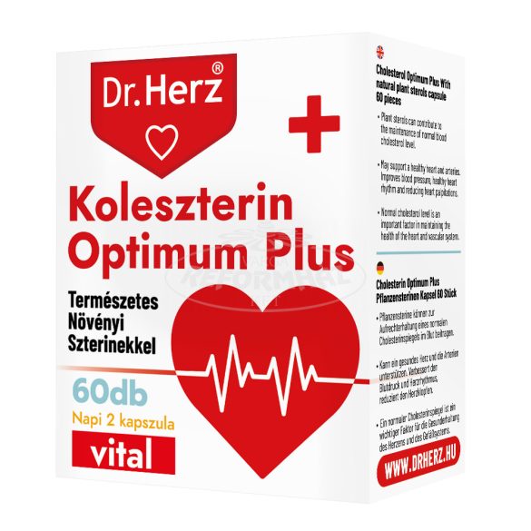 Dr Herz Koleszterin Optimum Plus 60x