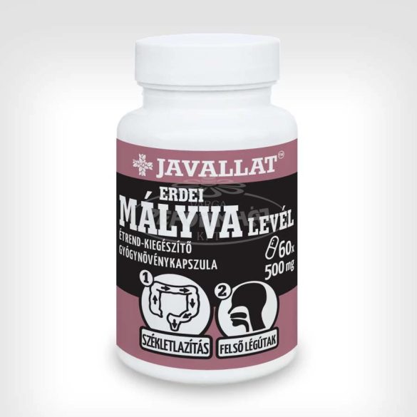 Javallat erdei mályva levél kapszula 60x