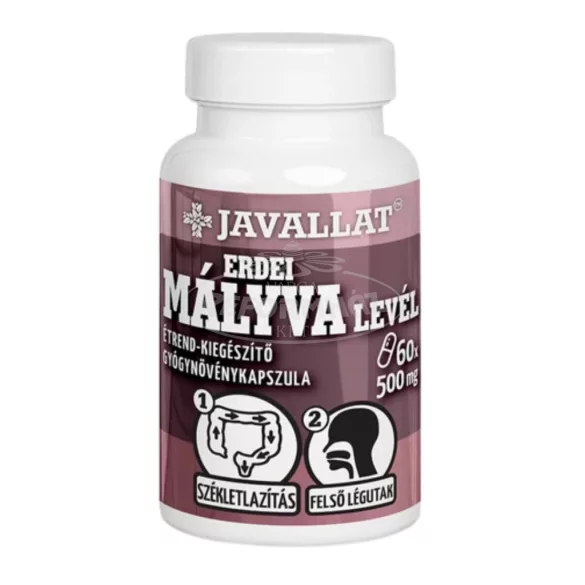 Javallat erdei mályva levél kapszula 60x