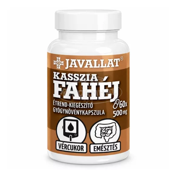 Javallat kasszia fahéj kapszula 60x