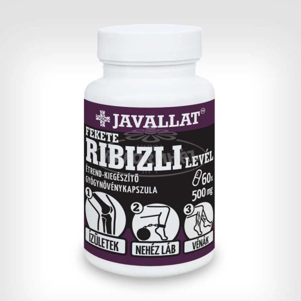 Javallat fekete ribizli levél kapszula 60x