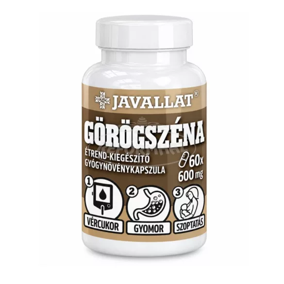 Javallat görögszéna kapszula 60x