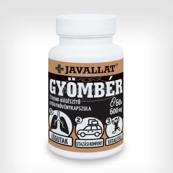 Javallat gyömbér kapszula 60x