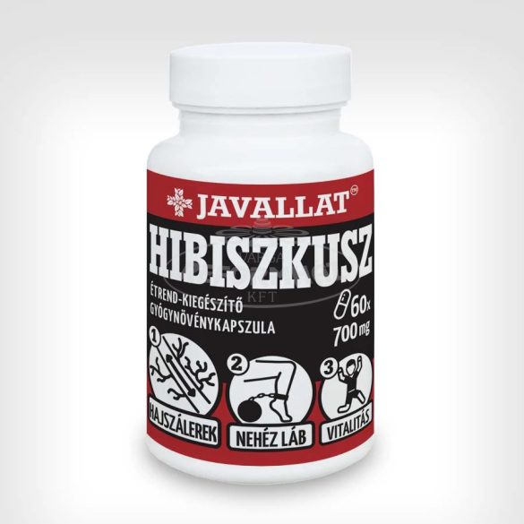 Javallat hibiszkuszvirág csészelevél kapszula 60x