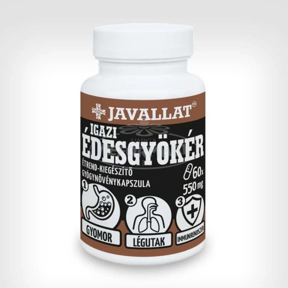 Javallat igazi édesgyökér kapszula 60x