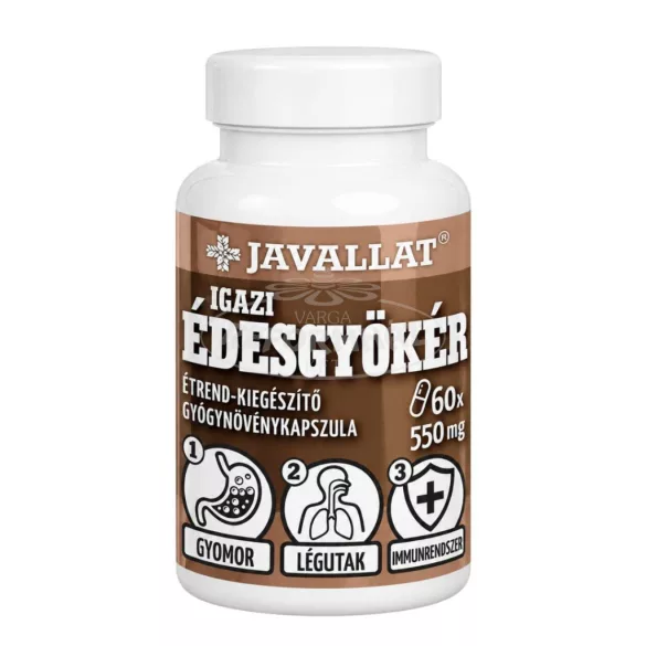 Javallat igazi édesgyökér kapszula 60x