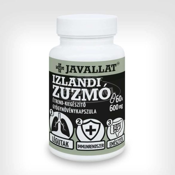 Javallat izlandi zúzmó kapszula 60x