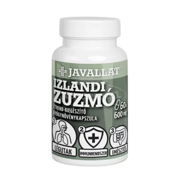 Javallat izlandi zúzmó kapszula 60x