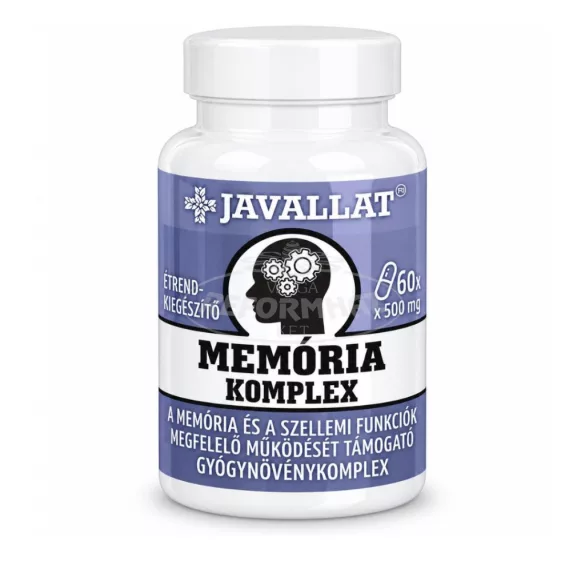 Javallat komplex memória kapszula 60x