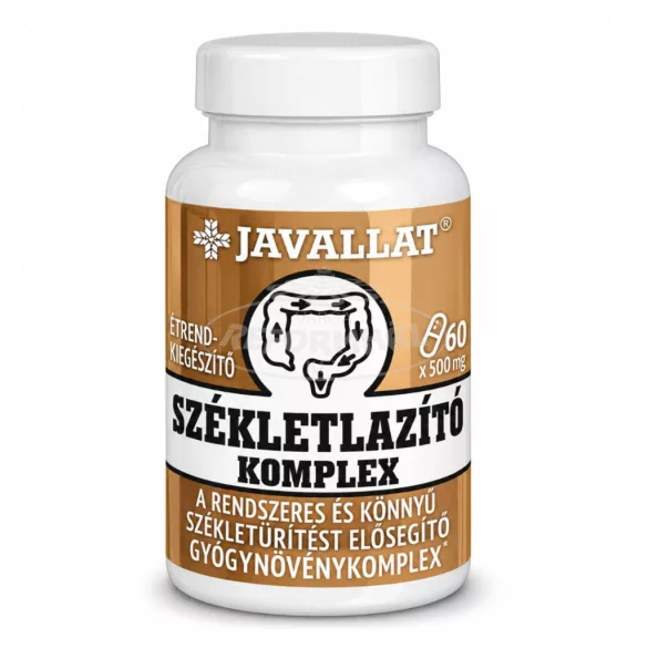 Javallat komplex székletlazító kapszula 60x