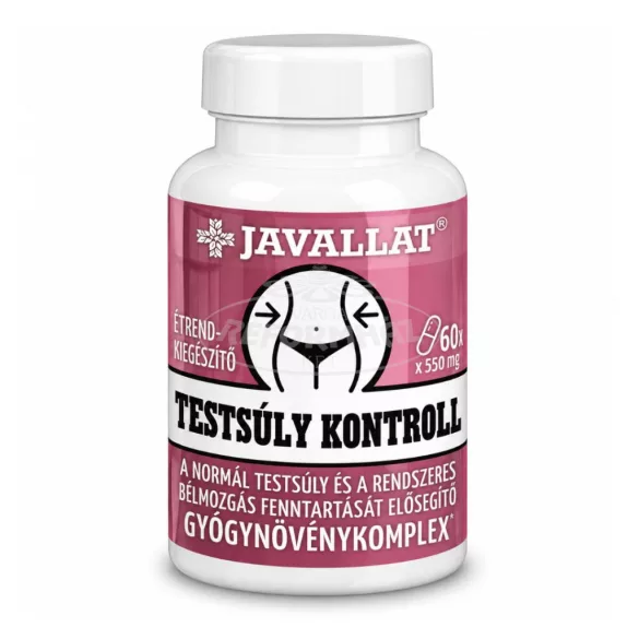 Javallat komplex testsúlykontroll kapszula 60x