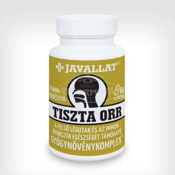 Javallat komplex tiszta orr kapszula 60x