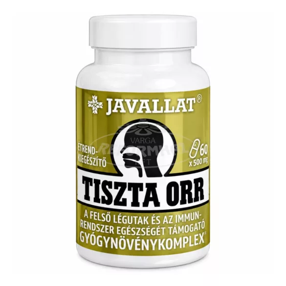Javallat komplex tiszta orr kapszula 60x