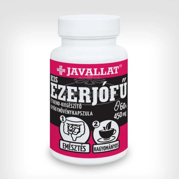 Javallat kisezerjófű herba kapszula 60x