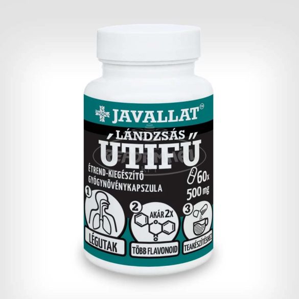 Javallat lándzsás útifű levél kapszula 60x